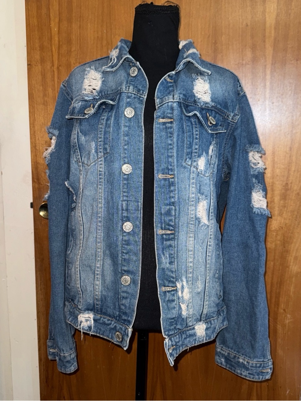 Ripped Jean jacket